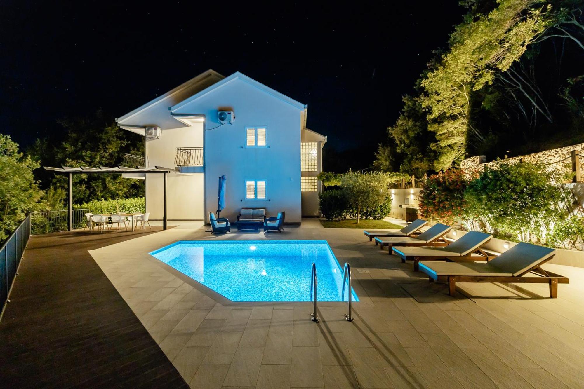 Villa Sladovic Herceg Novi Exteriér fotografie