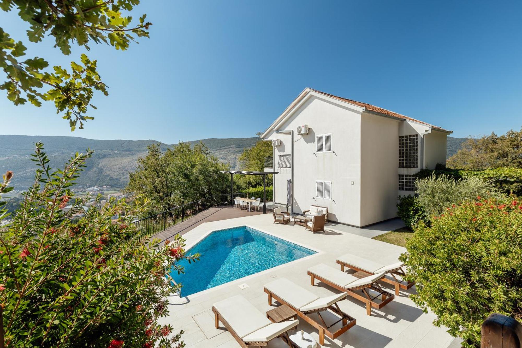 Villa Sladovic Herceg Novi Exteriér fotografie